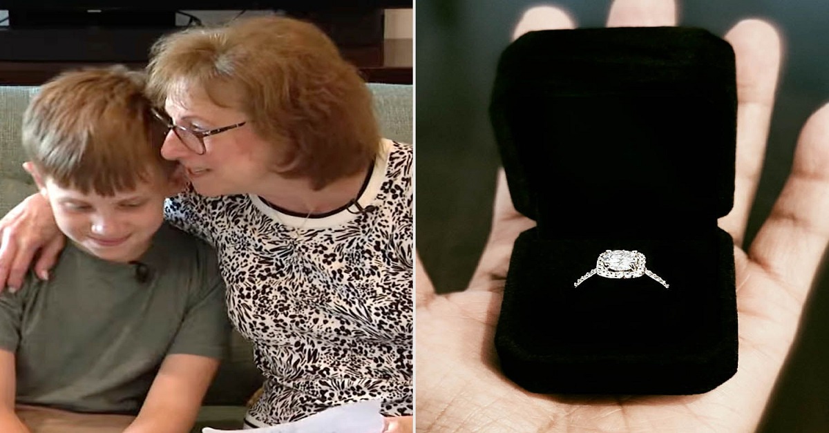 Young Boy Stumbles Upon Priceless Diamond Ring In Parking Lot, Surprises All With What He Did Next