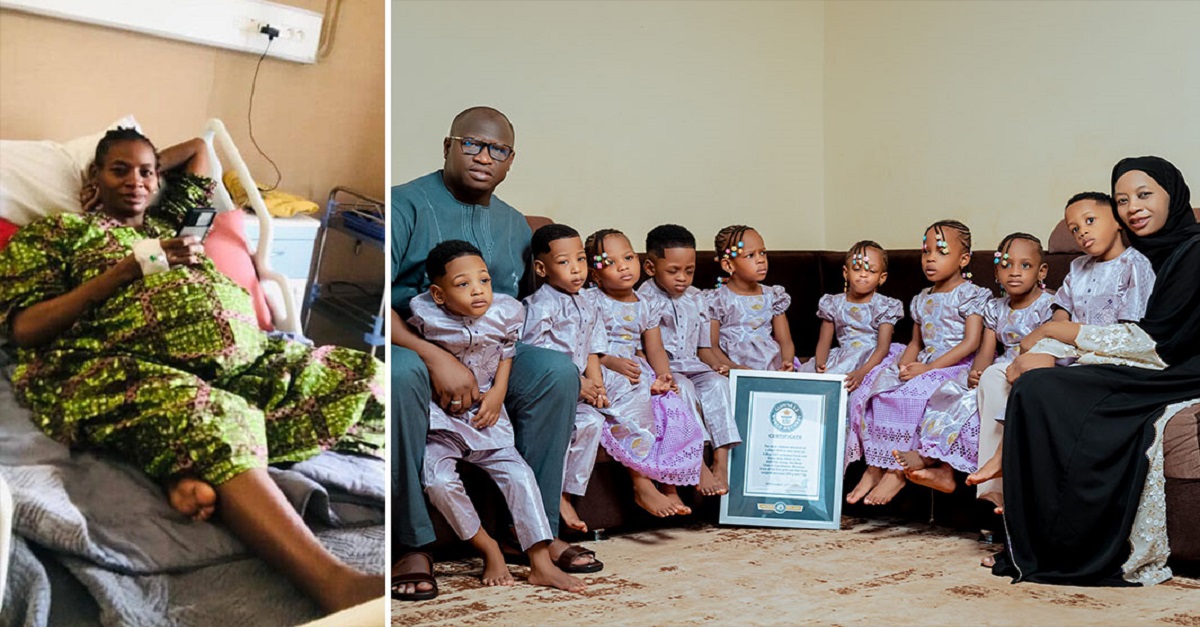 Parents Of ‘Exceptional’ Nonuplets Post Rare Photos Of Their 9 ‘Treasures’ At 4 Years Old